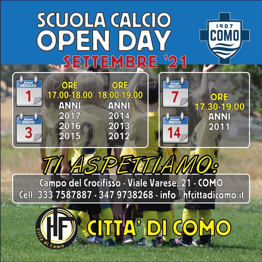 Scuola Calcio A S D Hf Citta Di Como